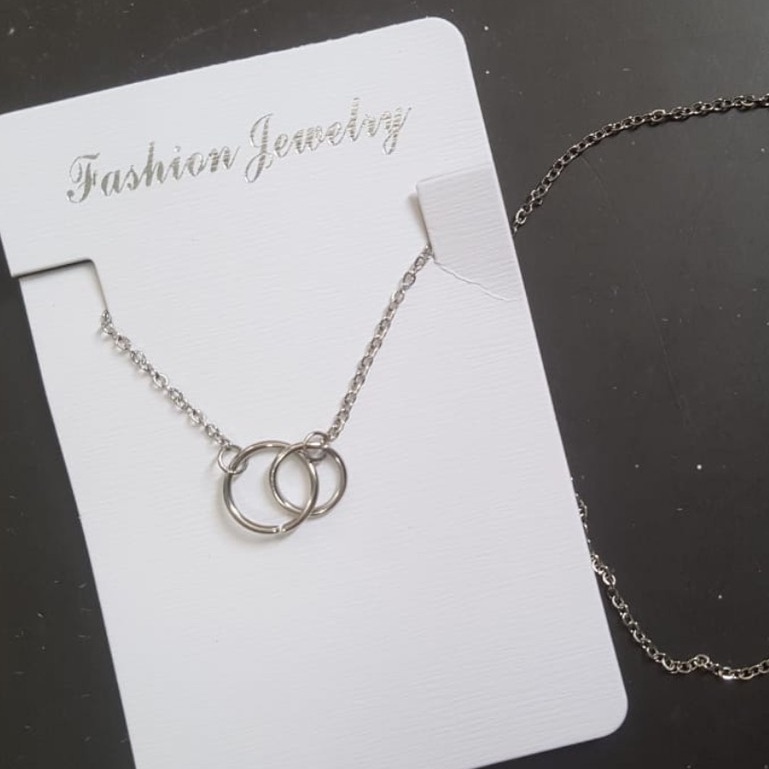 ✿AYN✿  Kalung Liontin Stainless FA03 Trendy Fashion Wanita Korea Aksesoris Murah