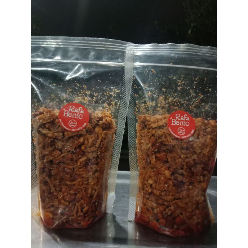 

kacang teri tempe 250 g