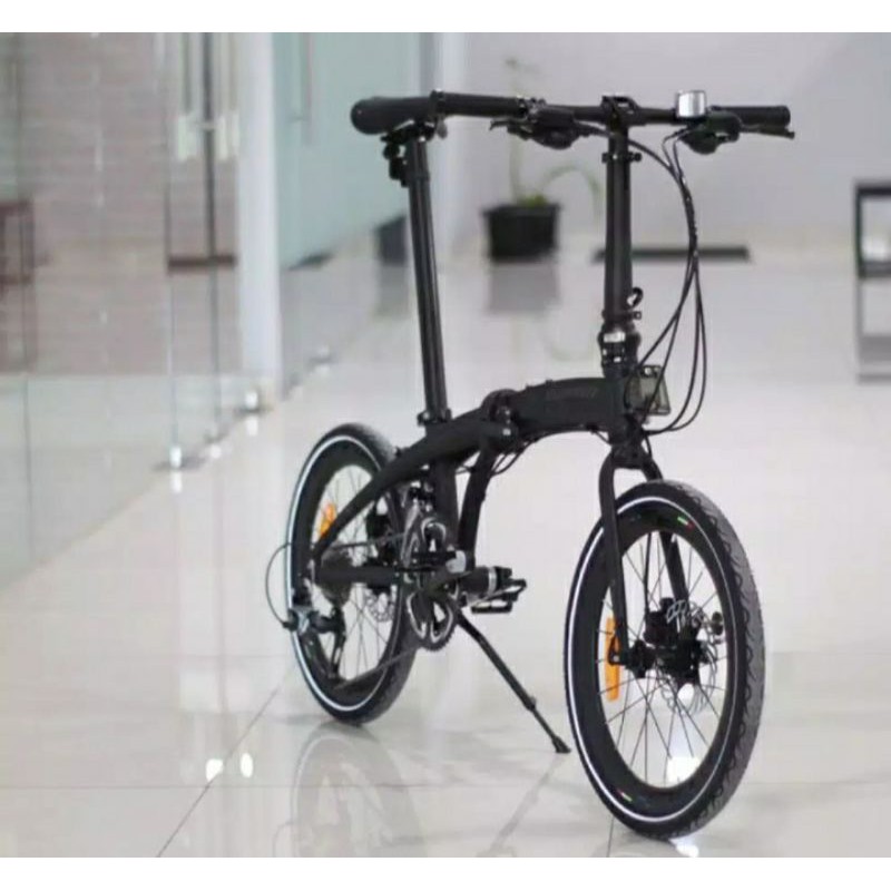 sepeda lipat element ecosmo z10 black coral