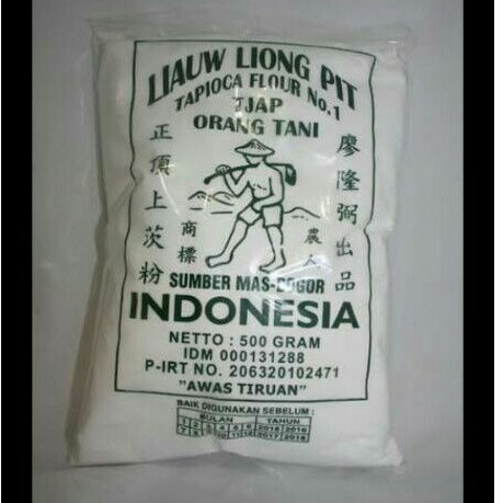 

Liauw Liong Pit 500gr/tepung tapioka Cap Tani