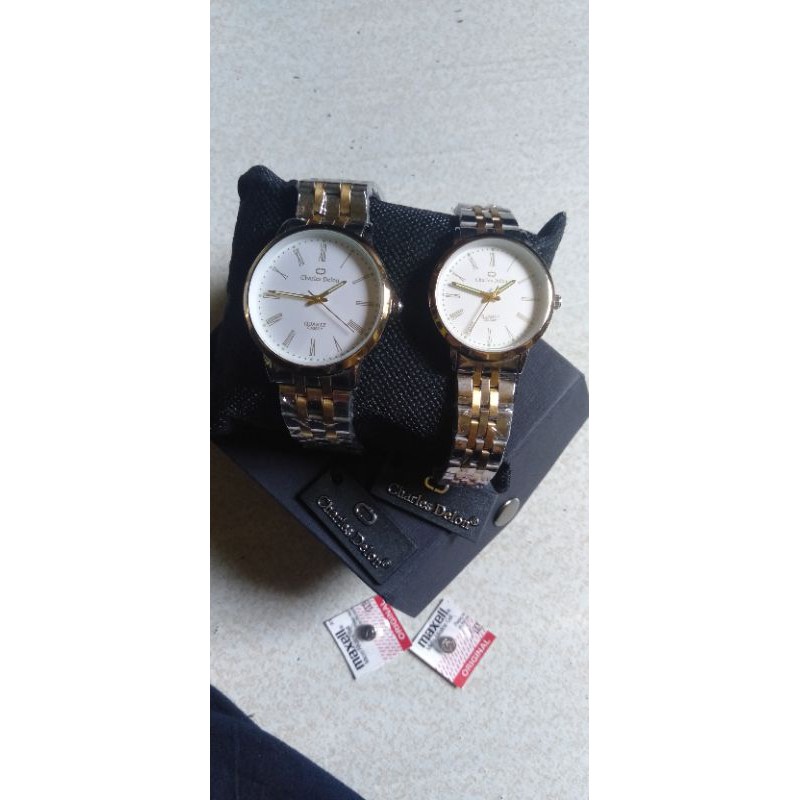 jam tangan couple Charles delon