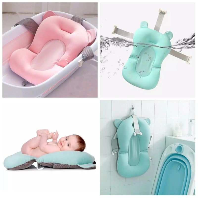 Kasur Mandi Bayi Alas makan Berjemur tidur Baby bath suport Bather