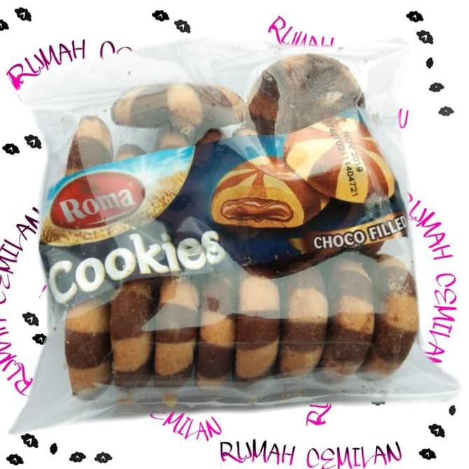 

Roma Cookies Choco Filled 200Gr /Snack Ori Kiloan Asli!