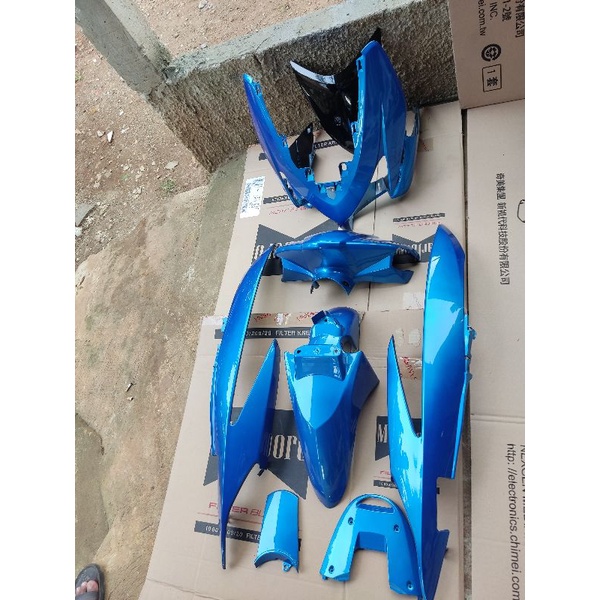 BODY FULL HALUS VARIO 110 KARBU BIRU