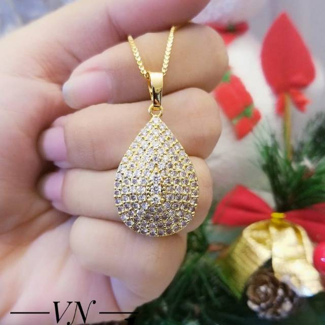 Xuping kalung lapis emas 24k 1720d