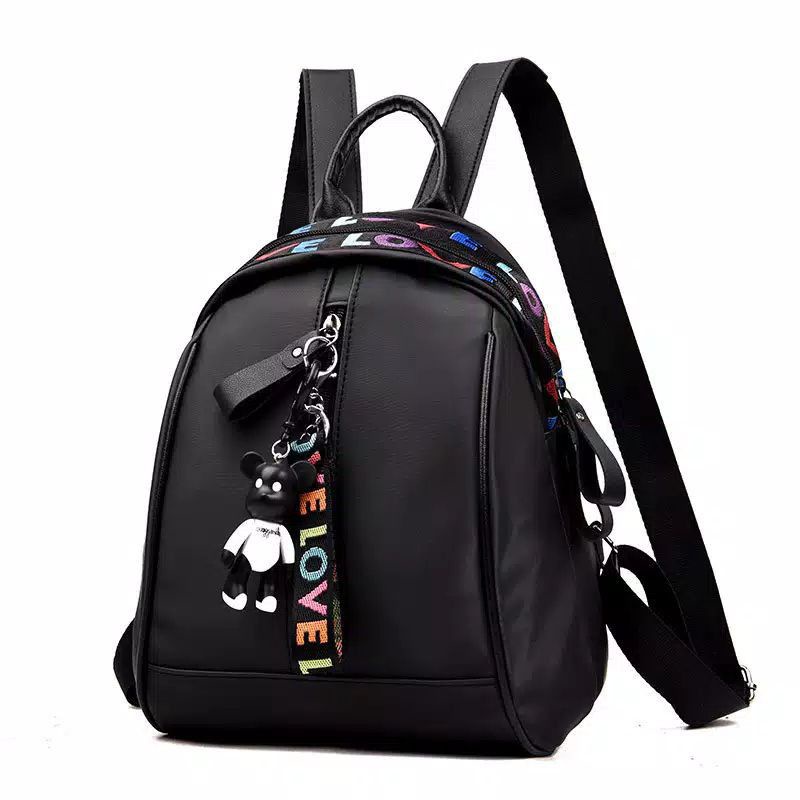 Tas Ransel Wanita Murah Backpack Fashion Korea Waistbag Love