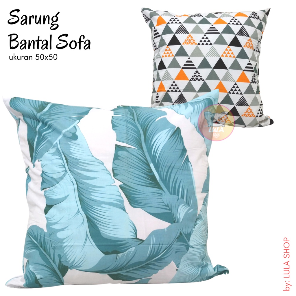 Sarung Bantal Sofa minimalis cantik 50x50