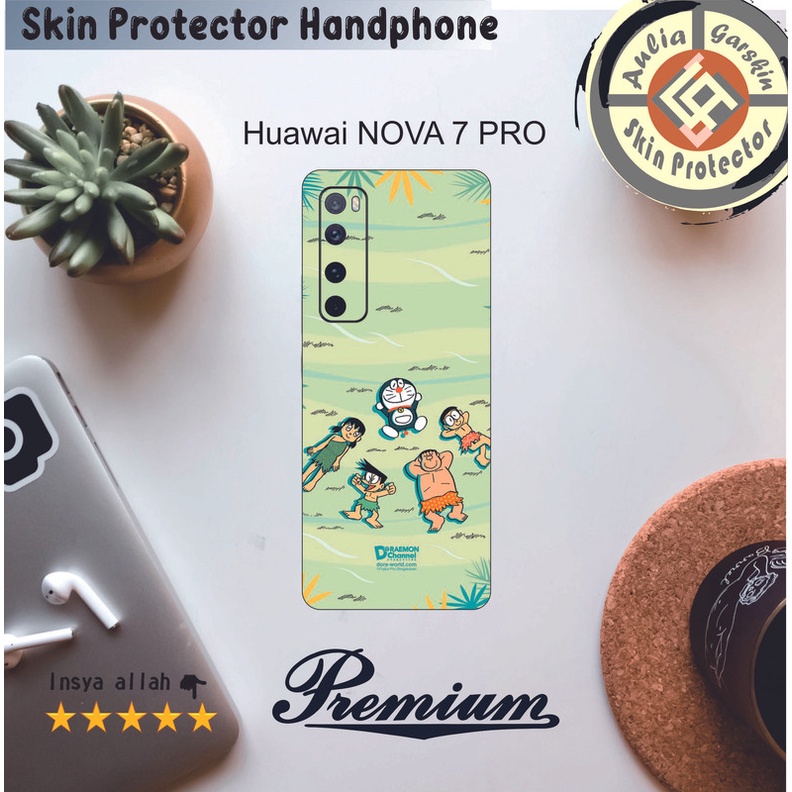 Dapat 2pcs Garskin HP Huawai NOVA 7 pro Motif lr - Free Custom Motif Via Chat