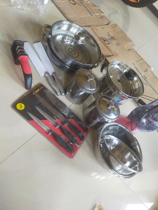 Panci 3 In 1 Cooking Pot Deep Fryer Panci Kukus Goreng Rebus Panci Multifungsi 218 Topmart