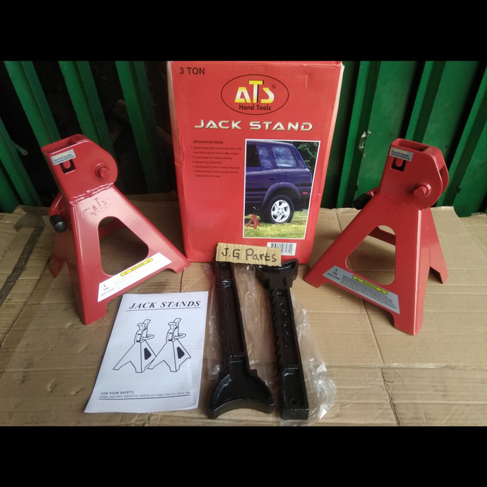 JACK STAND / TAHANAN DONGKRAK ATS 3 TON SET 2 BUAH , KUAT BERKUALITAS