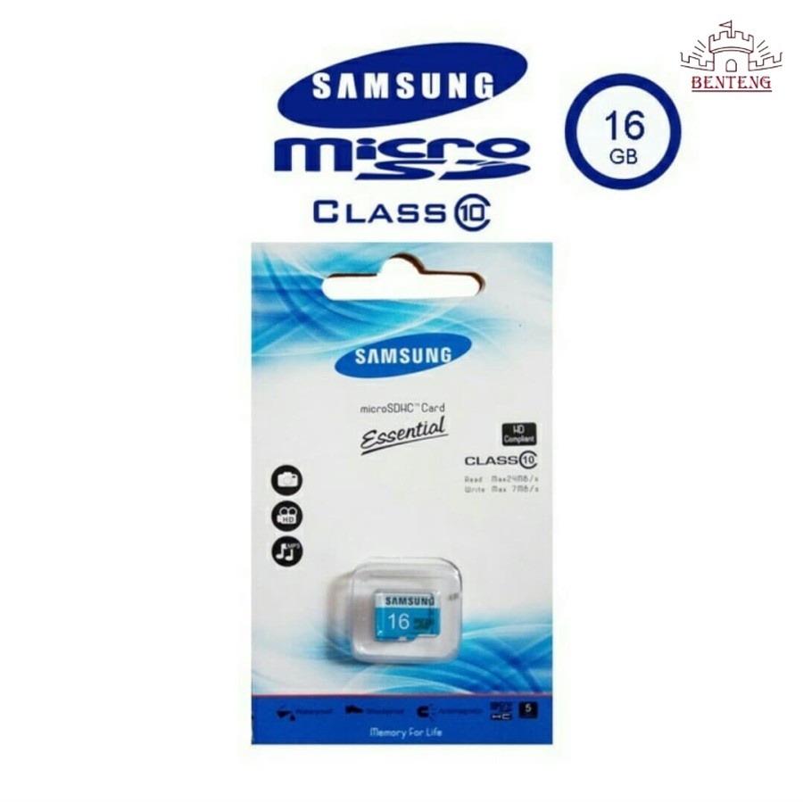 Memory Samsung MMC Samsung 16gb Pro with Adapter