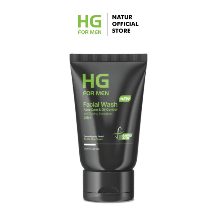 HG For Men Facial Wash Acne Care &amp; Oil Control 100 ml