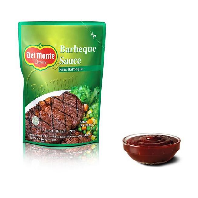 

DS2D✰ Delmonte Saus Barbeque Pouch 250 gr Triple Pack Barang Laris