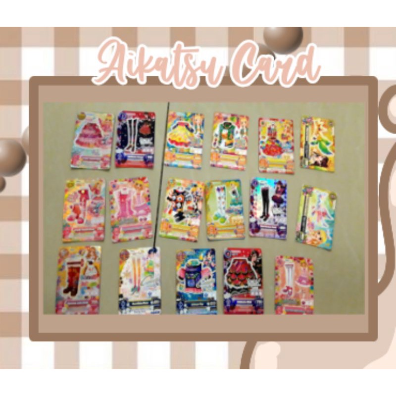 [Bisa COD]Kartu Aikatsu premium dan rare