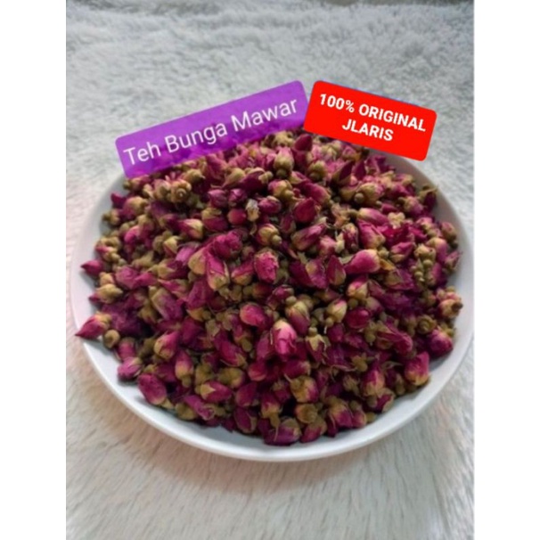 

Teh Bunga Mawar Kering 50gram/ Dried Rose buds Flower Teh