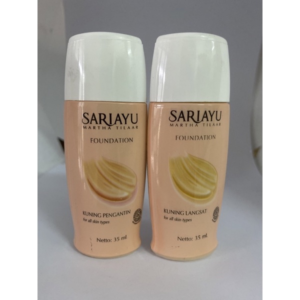 Sariayu Liquid Foundation (Alas Bedak) 35 ml