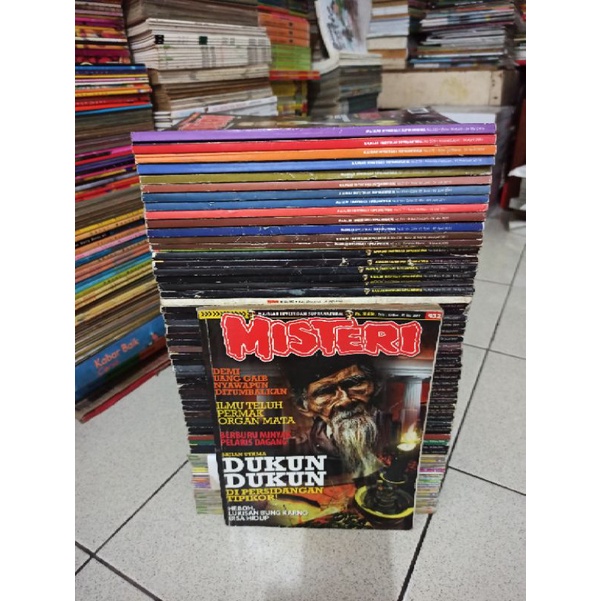 Obral - Majalah MISTERI / dijuan random / Bekas