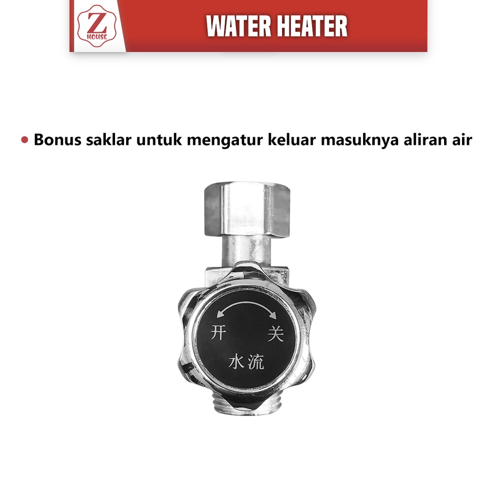 Water Heater Electric Instant Todax Pemanas Air Digital Listrik Instan Komplit Pemanas Air Mandi Pemanas Air Kamar Mandi Penghangat Air Kamar Mandi