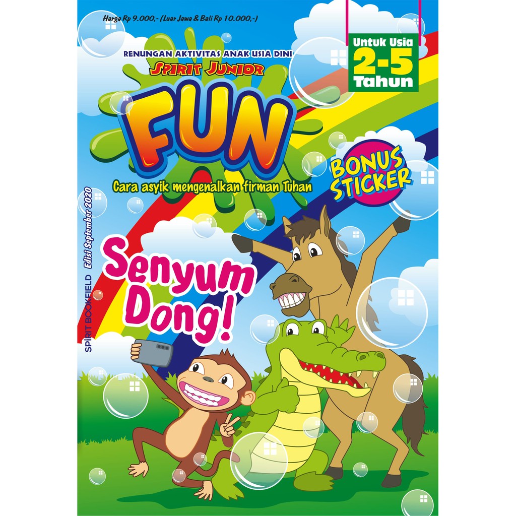 Renungan Harian Anak Fun Edisi September 2020 Spiritbookfield