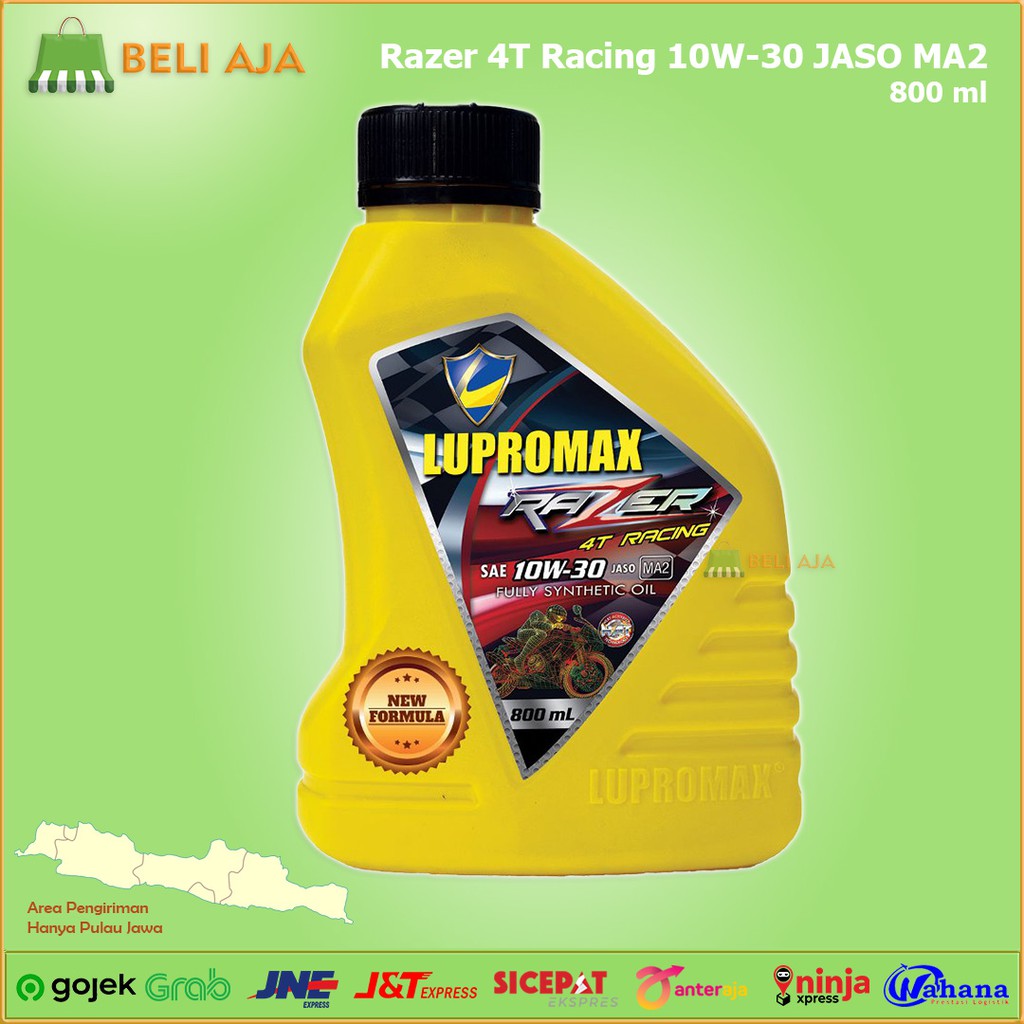 [COD] Lupromax Razer 4T Racing - 10W30 - JASO MA2 - 800 ml
