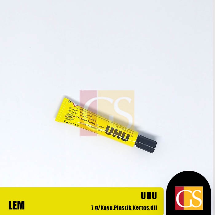

Lem UHU Cair Serbaguna Kecil Mini 7ml All Purpose Adhesive