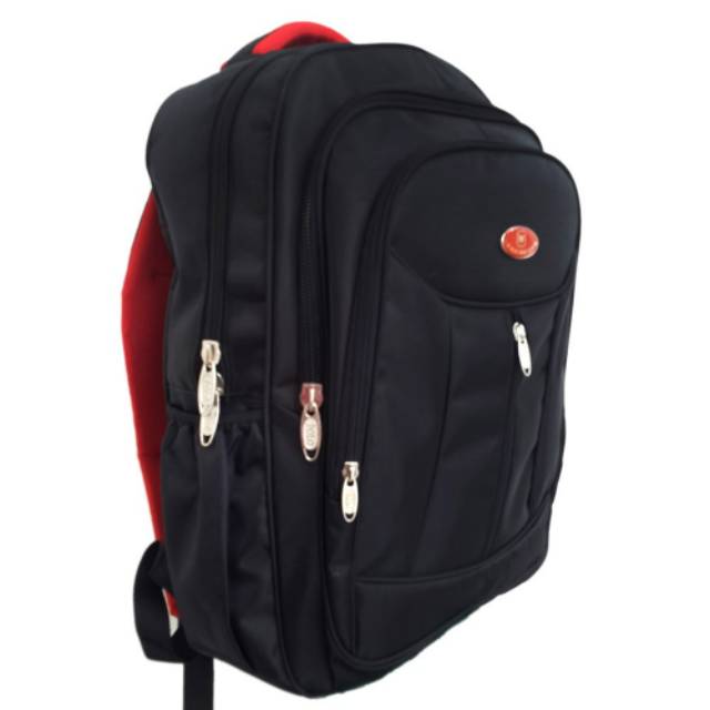 Tas Ransel Laki laki POLO Murah Gear Besar Sleting Depan - Ransel Cowok - Ransel Laptop - Tas Laptop