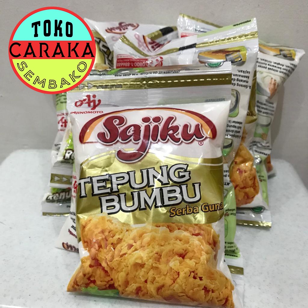 

Sajiku Tepung Bumbu Serbaguna 80g - Ajinomoto