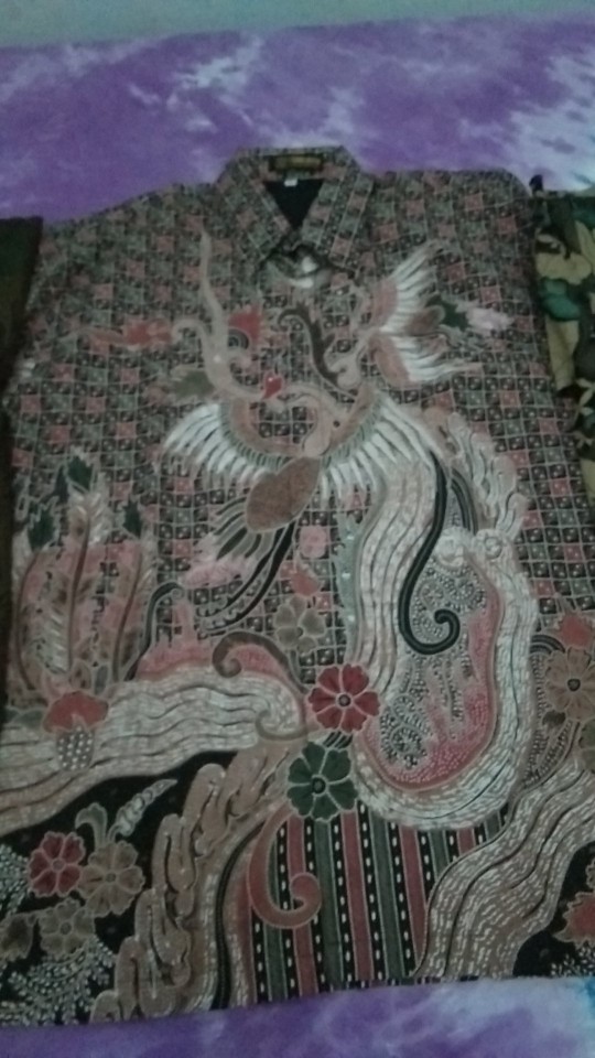 Kemeja Batik Pria Lengan Panjang Prabu Mulya Full Furing Seragam Kantor Kondangan Modern Premium