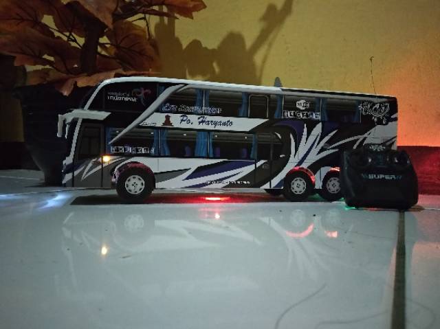 Miniatur Bus Haryanto sdd RC