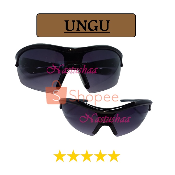 Kacamata Sport Kaca Mata Olahraga Sunglasses Uv 400 Fashion Gaya Untuk Pria dan Wanita Outdoor Unisex