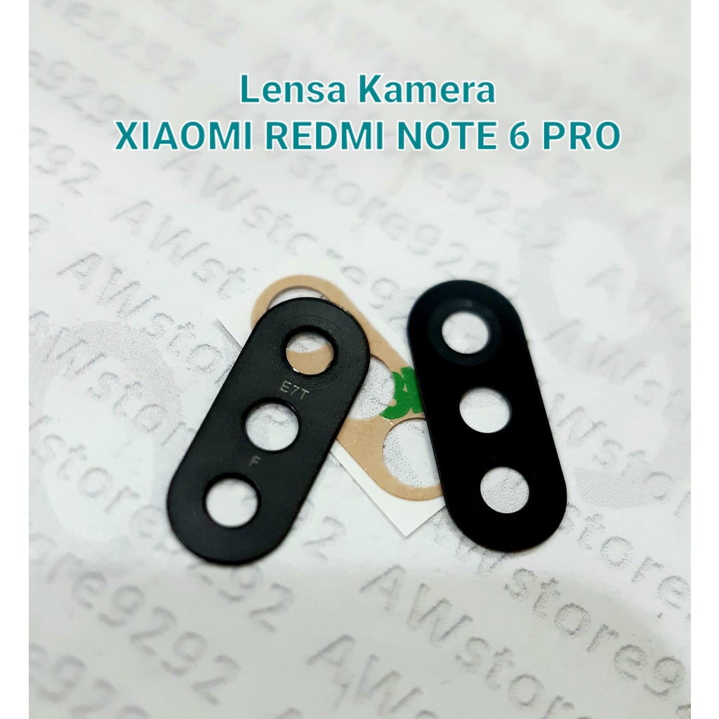 Camera Lens Lensa Kamera Kaca Kamera Belakang XIAOMI REDMI NOTE 6 PRO