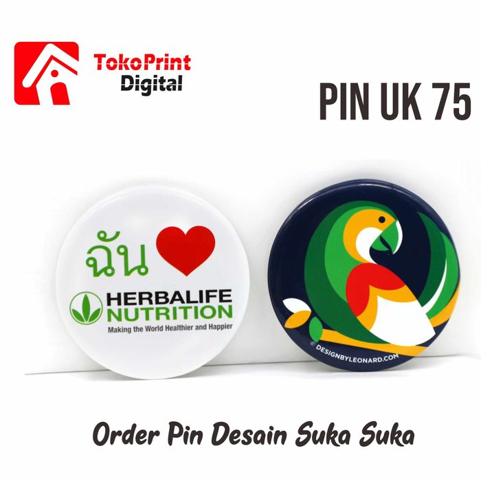 

Cetak Pin Ukuran 75mm - Glossy/Doff (Min Order 50pc)