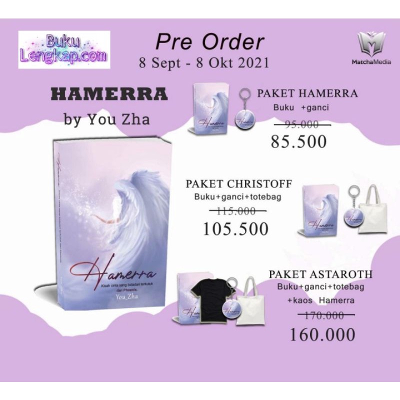 buku novel Hamerra - you zha you_zha original