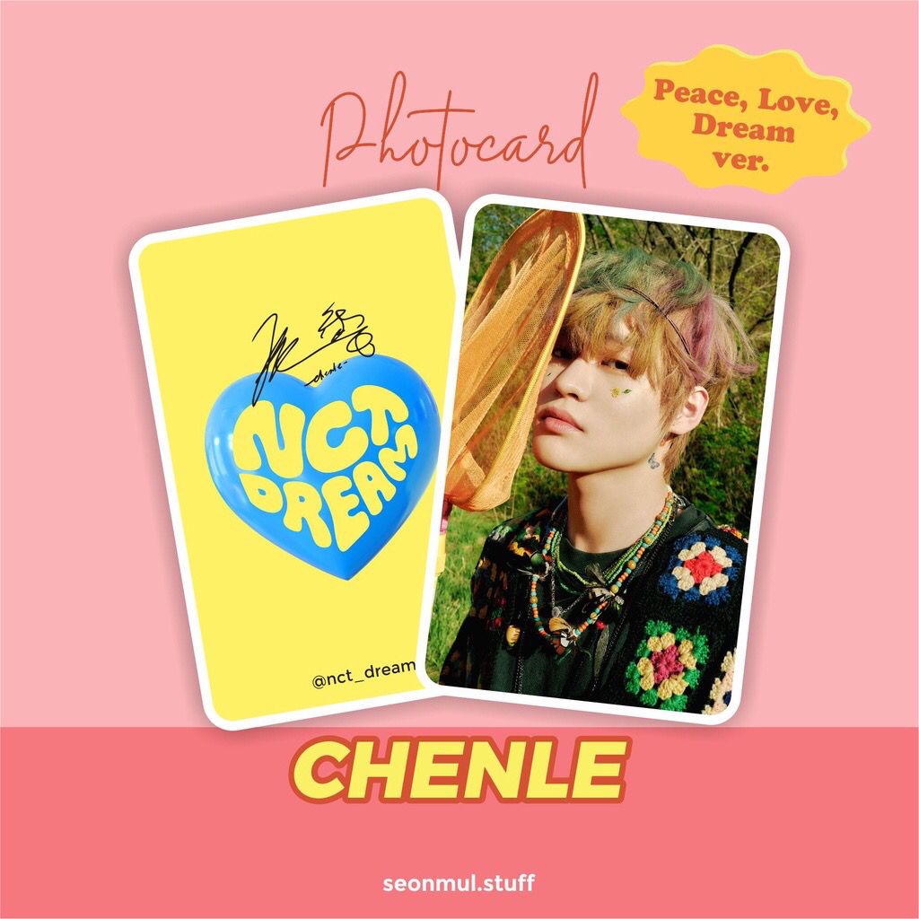 READY STOCK PHOTOCARD PC NCT DREAM HELLO FUTURE / NCT DREAM HELLO FUTURE (CHENLE)