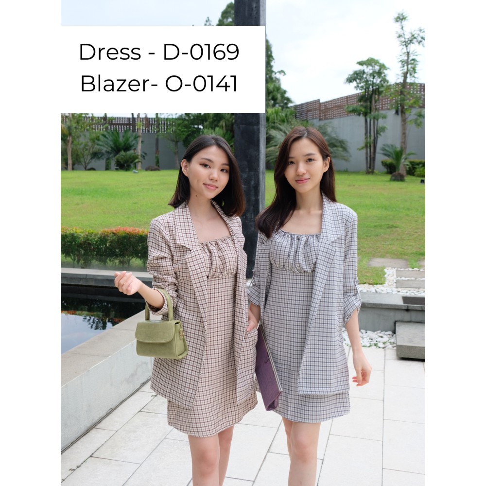 Kadaka D-0169 Dress Korea Playful Ruffle