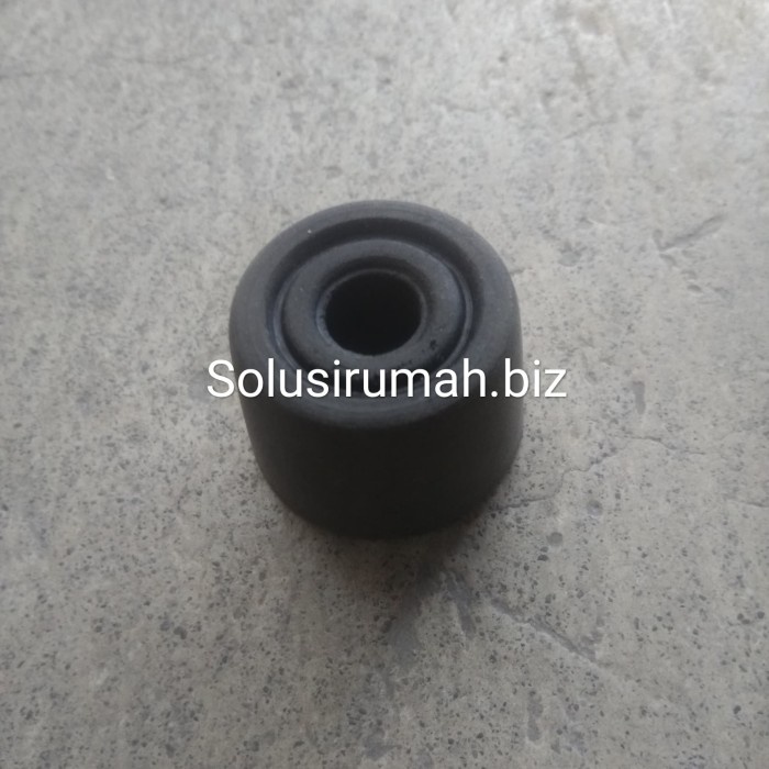 KAKI KARET BULAT SEKRUP 31MM D*T22MM DOOR STOP NON SICE BLOM SEKRUP