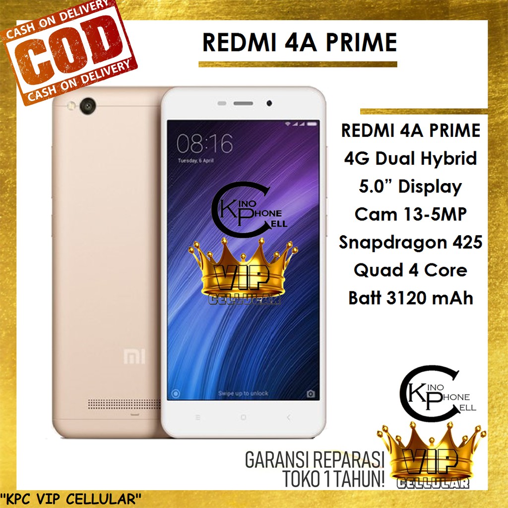 Redmi 4A 16GB HP Xiaomi HP Redmi 4A 32GB 4G | Handphone Mi 4 A 32/16