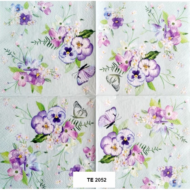 Tisu Napkin Decoupage  Eropah  33X33 CM TE 2052 TTS