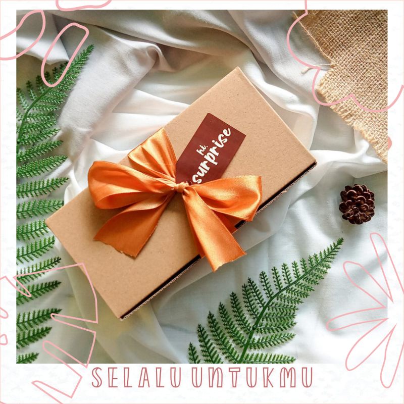 

BOX 22X11X7 - BOX HAMPERS - KOTAK KADO - HAMPERS - BOX TUMBLR - AESTHETIC