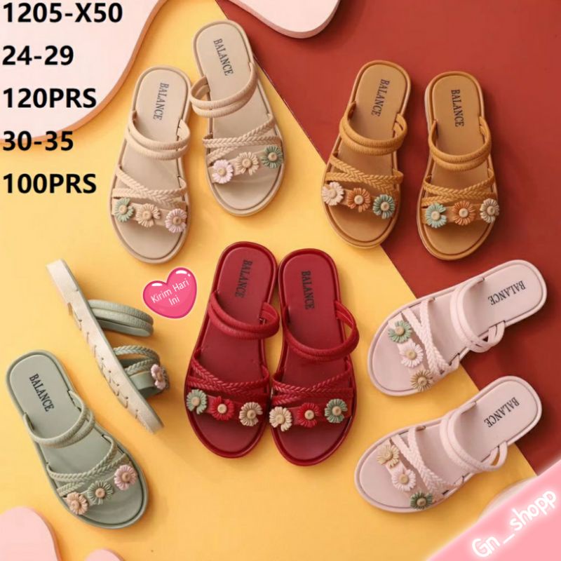 24-32 Sandal Anak Perempuan Import - Sandal Anak Balance 1205 X50