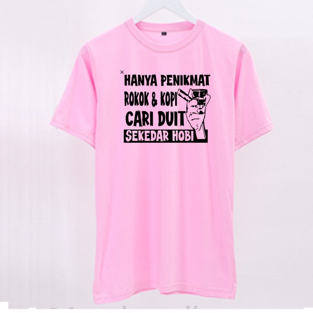 BISA COD / KAOS PENIKMAT KOPI DAN ROKOK / KAOS WANITA / KAOS PRIA
