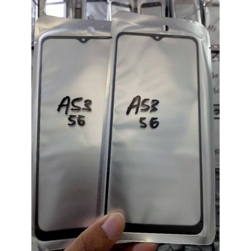 Kaca Lcd Glass LCD Sudah termasuk Lem Oca Kaca Touchscreen Samsung A53 5G Original