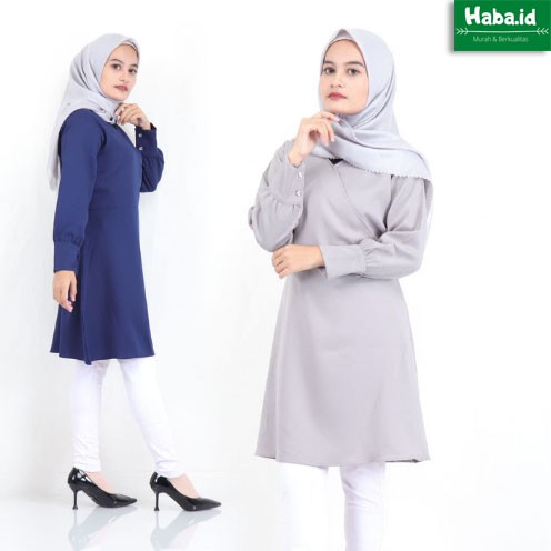 ATASAN WANITA OCHI TUNIK - GREY