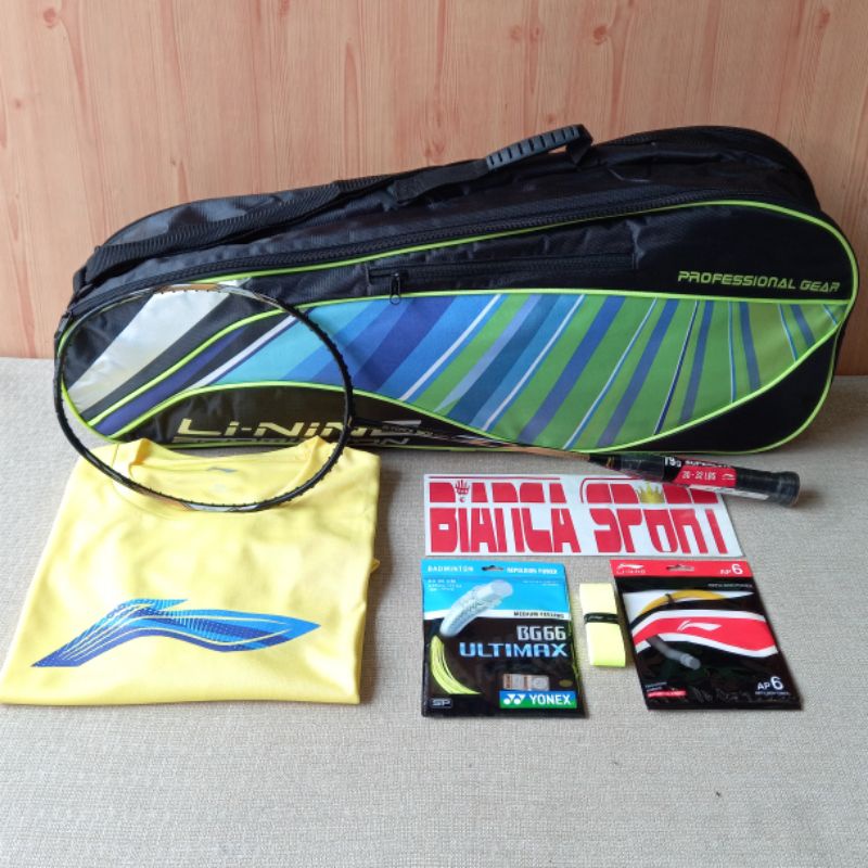 Raket badminton original LINING GFORCE 3800/3900