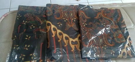 Batik Couple Keluarga Sania Ruffle Ori Ndoro Jowi Kupu Kuning/gamis Syari