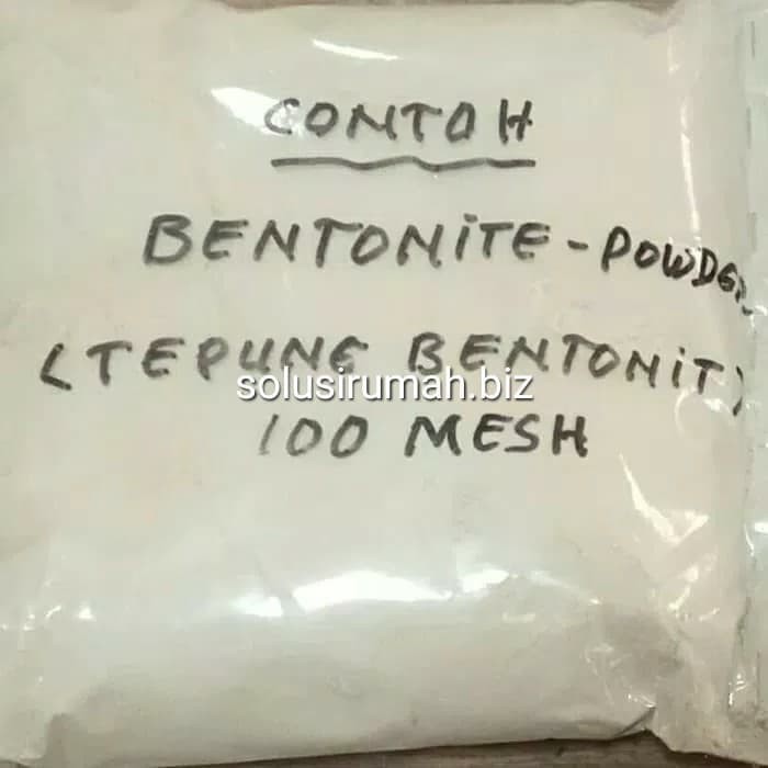 BENTONITE CLAY LEMBUT ALUMINIUM TANAH LIAT grosir 1kg 1 kilo +-