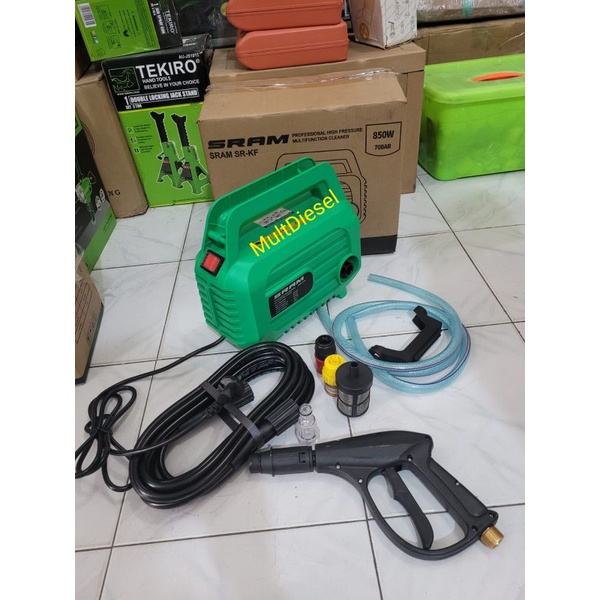 Steam Jet Cleaner  Listrik  SRAM SR -KF|Mesin Steam Cuci Listrik  Motor Mobil AC