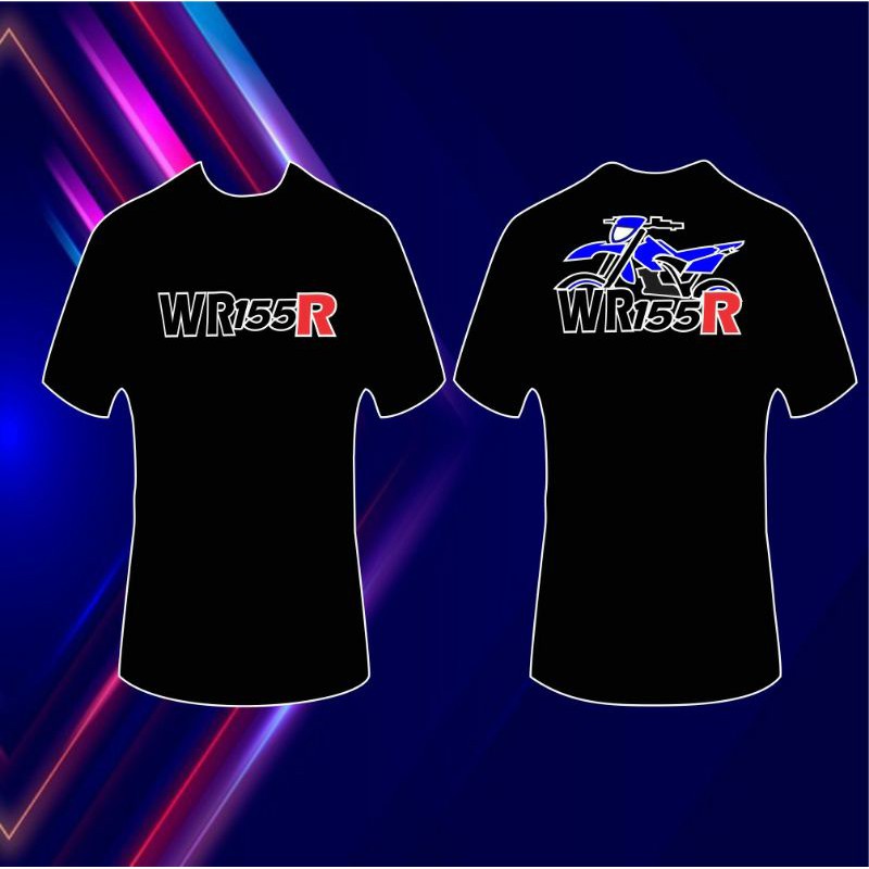 baju /kaos /t-shirt /distro wr 155 r Supermoto