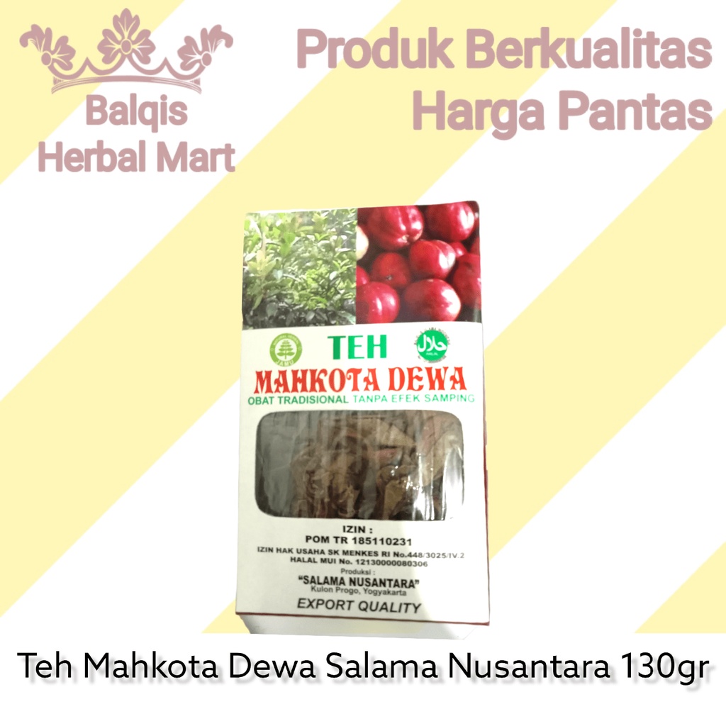 

(100% ASLI) Teh Herbal Mahkota Dewa 130 Gram 130gr 130g Jamu Godog