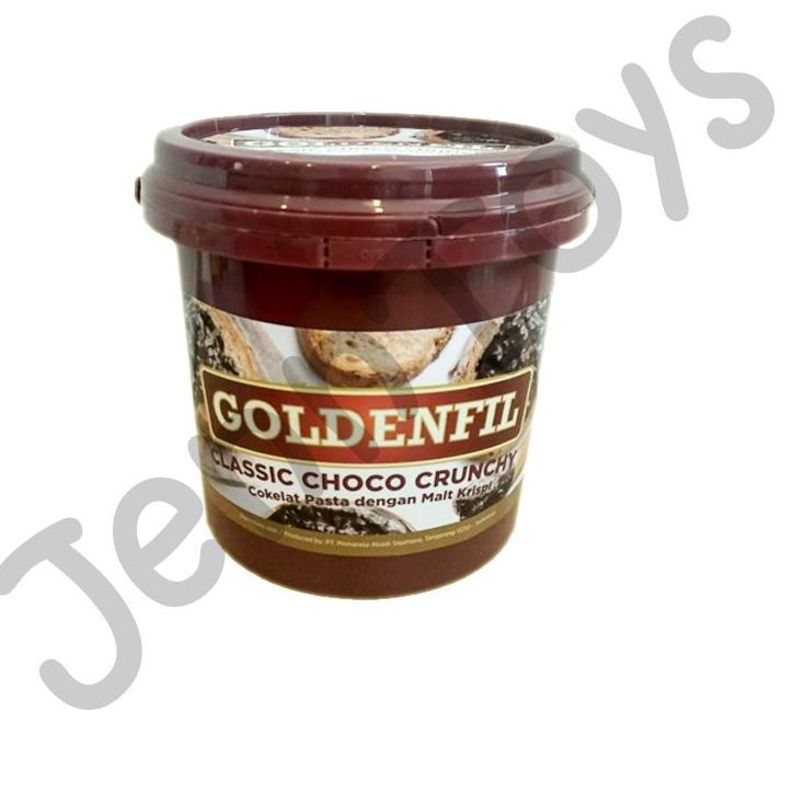 

[KODE TCQUI] JennToys - (PROMO) GOLDENFIL Selai CRUNCHY | CHOCO | HAZELNUT | DARK CHOCO | TIRAMISU | GREEN TEA